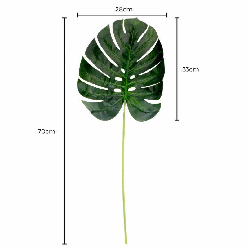 Artificial Plants & Flowers | Artificial Tropical Palm Leaf With Stem Artificial Plants & Flowers Artificial Plants & Flowers