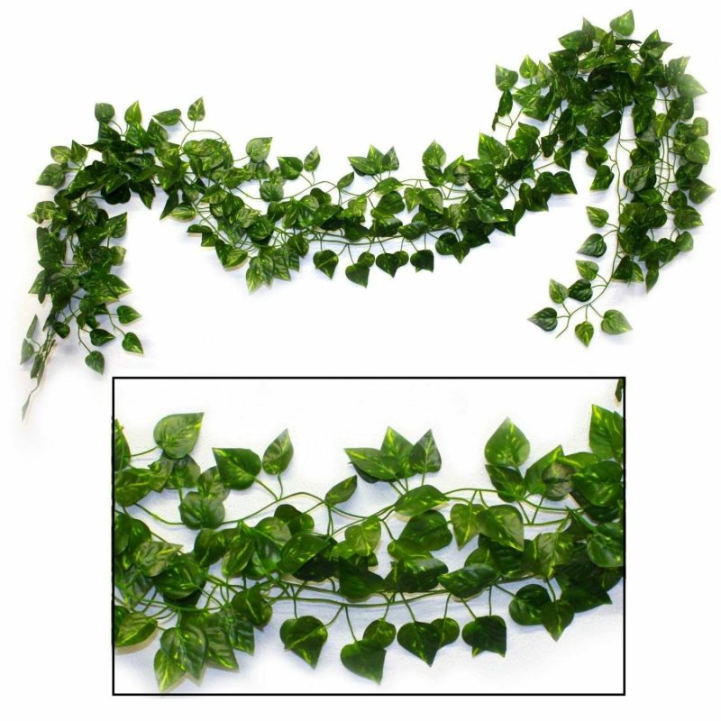 Artificial Plants & Flowers | Vine Leaf Decorations (Pack Of 4) Artificial Plants & Flowers Artificial Plants & Flowers