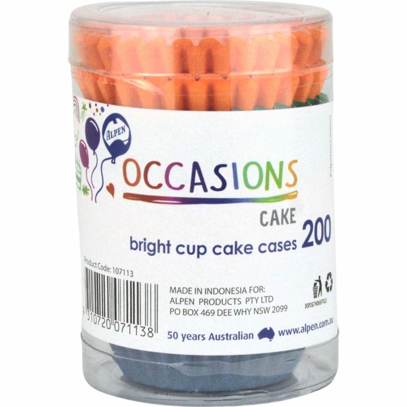 Baking Cups | Assorted Bright Baking Cups 40Mm (Pack Of 200) Baking & Cake Decorating Baking Cups