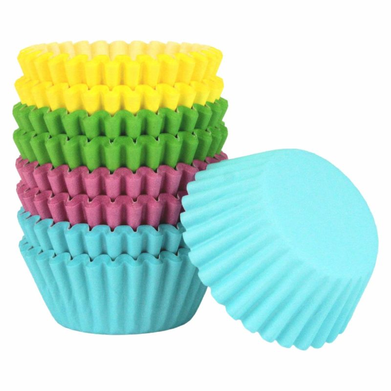 Baking Cups | Assorted Pastel Baking Cups 40Mm (Pack Of 200) Baking & Cake Decorating Baking Cups