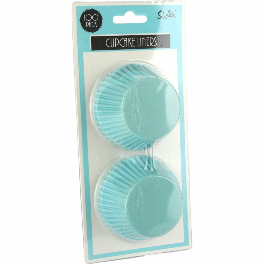 Baking Cups | Light Blue Baking Cups 48Mm (Bulk Pack Of 100) Baking & Cake Decorating Baking Cups