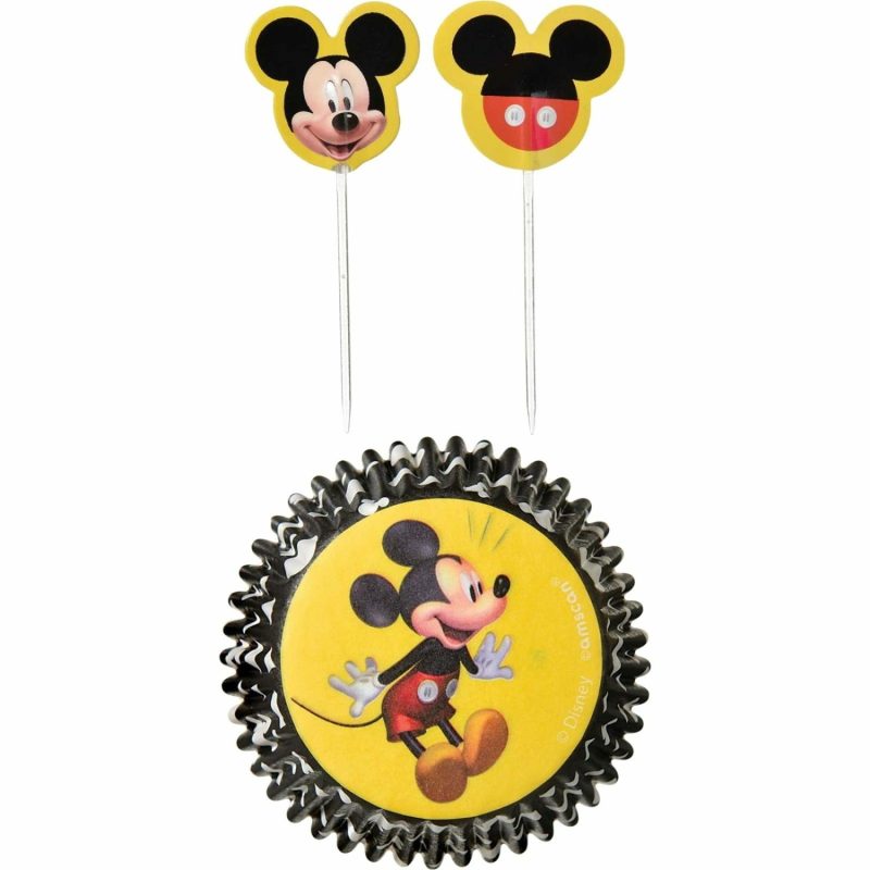 Baking Cups | Mickey Mouse Forever Cupcake Decorating Kit (Pack Of 24) Baking & Cake Decorating Baking Cups