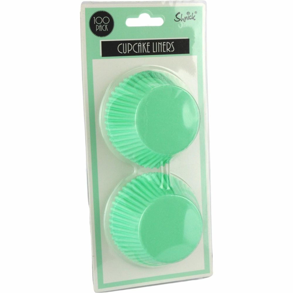 Baking Cups | Mint Green Baking Cups 48Mm (Bulk Pack Of 100) Baking & Cake Decorating Baking Cups