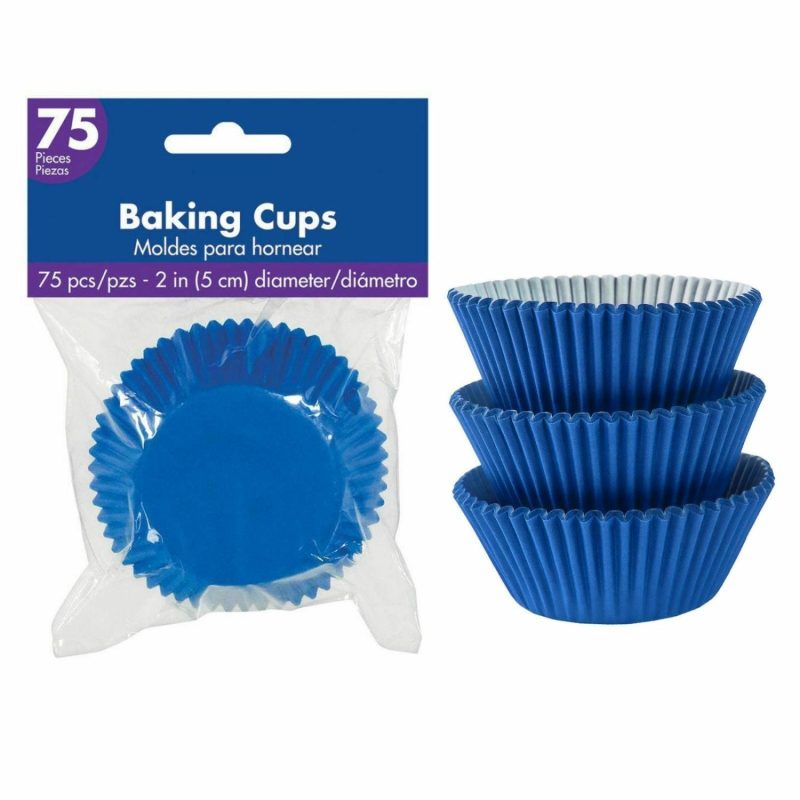 Baking Cups | Royal Blue 5Cm Baking Cups (Pack Of 75) Baking & Cake Decorating Baking Cups