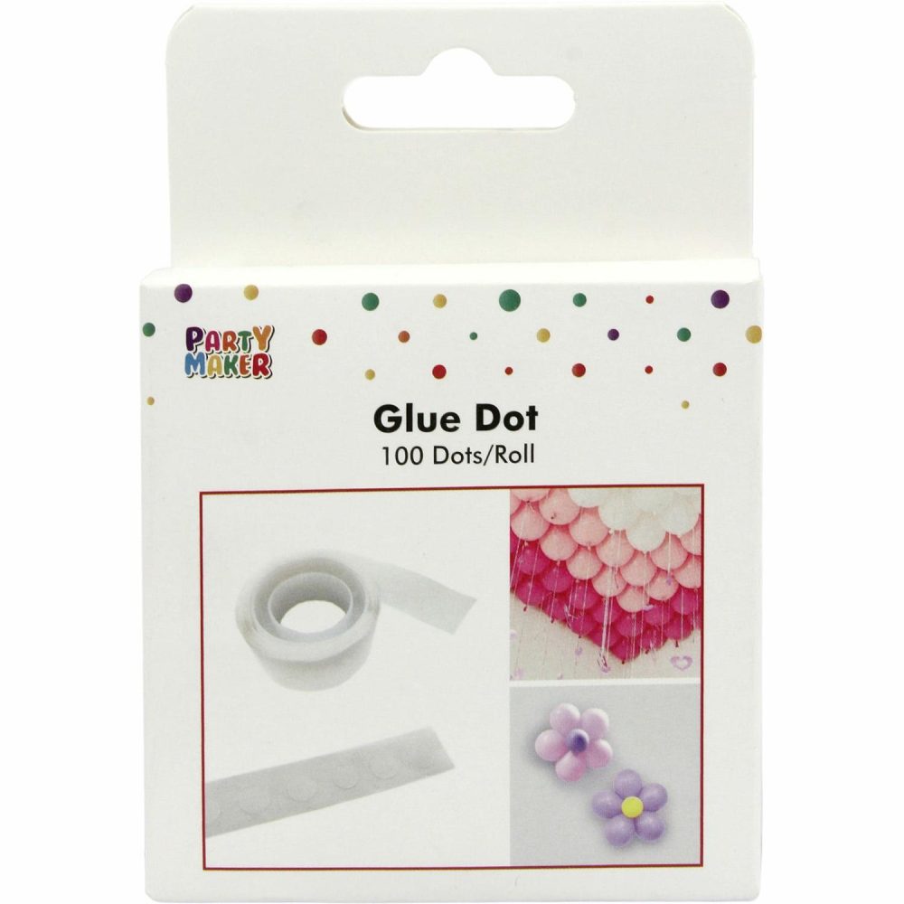 Balloon Equipment | Balloon Decoration Sticky Glue Dots (Roll Of 100) Balloon Equipment Balloon Equipment