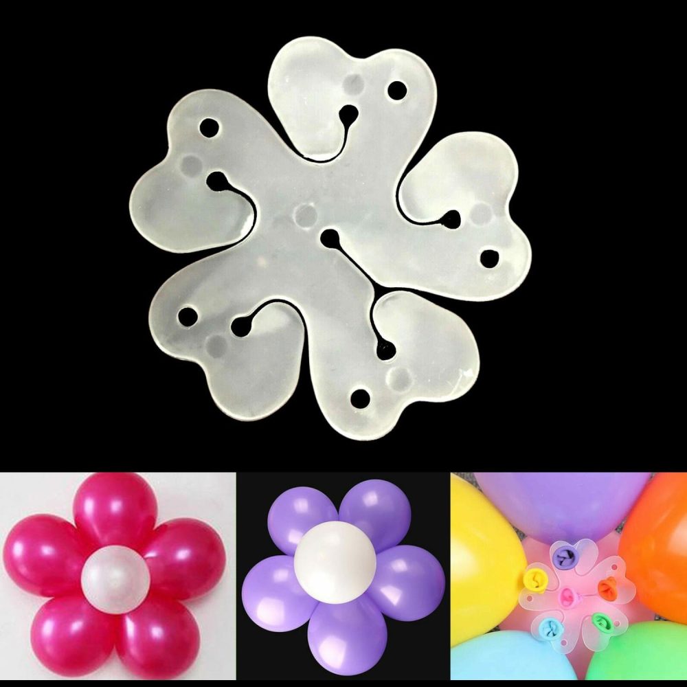 Balloon Equipment | Plastic Flower Balloon Clip Balloon Equipment Balloon Equipment