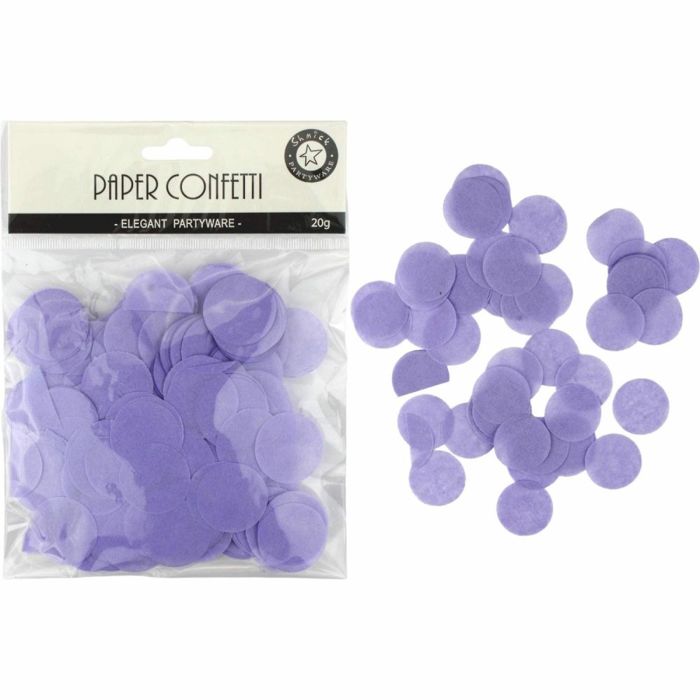 Balloon Styling & Decor | Lavender Tissue Paper Confetti Dots (20G) Balloon Styling & Decor Balloon Styling & Decor