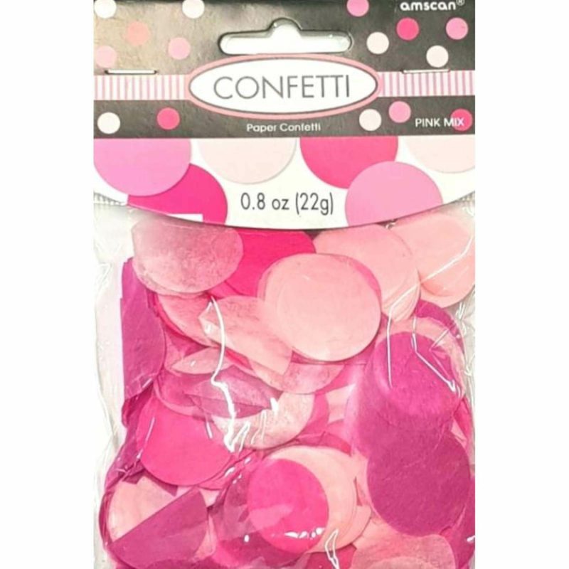 Balloon Styling & Decor | Pink Tissue Paper Dot Confetti Balloon Styling & Decor Balloon Styling & Decor