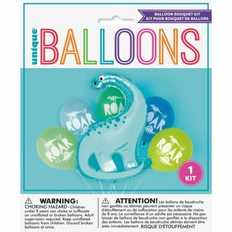 Bouquets, Garlands & Kits | Dinosaur Balloon Bouquet Balloons Bouquets, Garlands & Kits