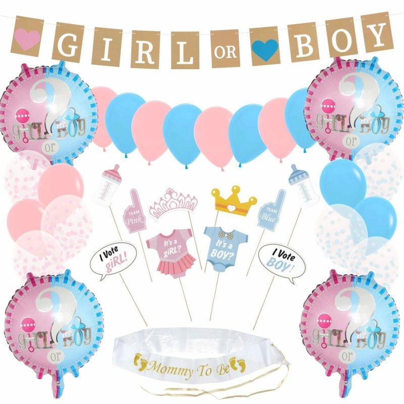 Bouquets, Garlands & Kits | Gender Reveal Balloon Decorating Kit Balloons Bouquets, Garlands & Kits