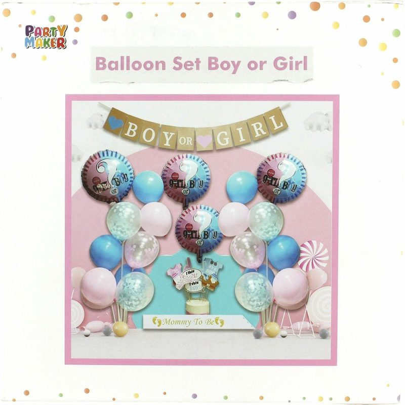 Bouquets, Garlands & Kits | Gender Reveal Balloon Decorating Kit Balloons Bouquets, Garlands & Kits