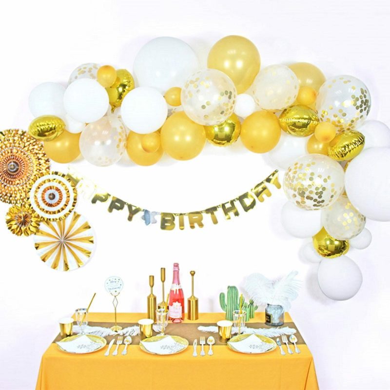 Bouquets, Garlands & Kits | Gold 4M Balloon Arch Kit Balloons Bouquets, Garlands & Kits