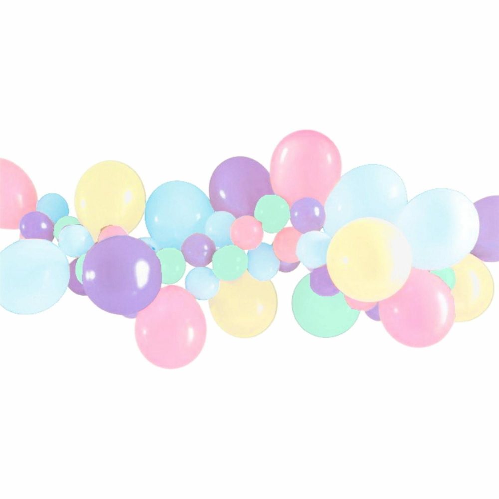 Bouquets, Garlands & Kits | Pastel 5M Balloon Garland Kit Balloons Bouquets, Garlands & Kits