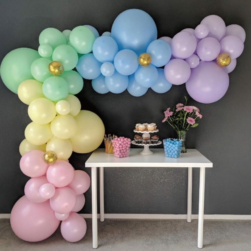 Bouquets, Garlands & Kits | Pastel Rainbow 4M Balloon Arch Kit Balloons Bouquets, Garlands & Kits