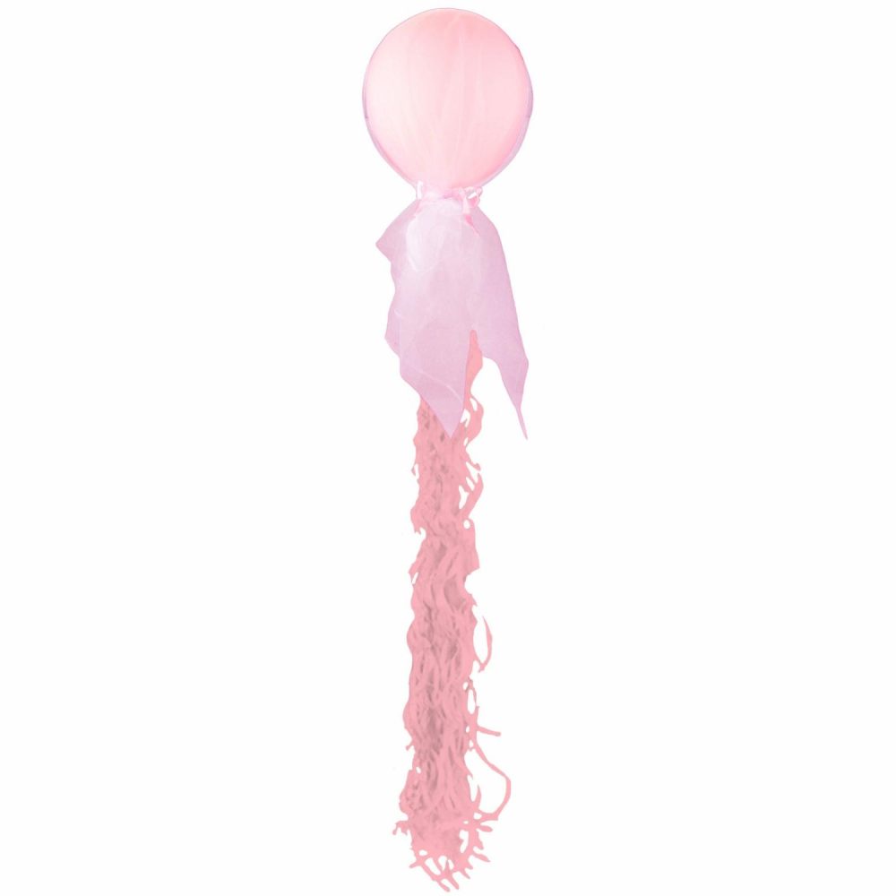 Bouquets, Garlands & Kits | Pink Tulle Balloon Tassel Kit Balloons Bouquets, Garlands & Kits