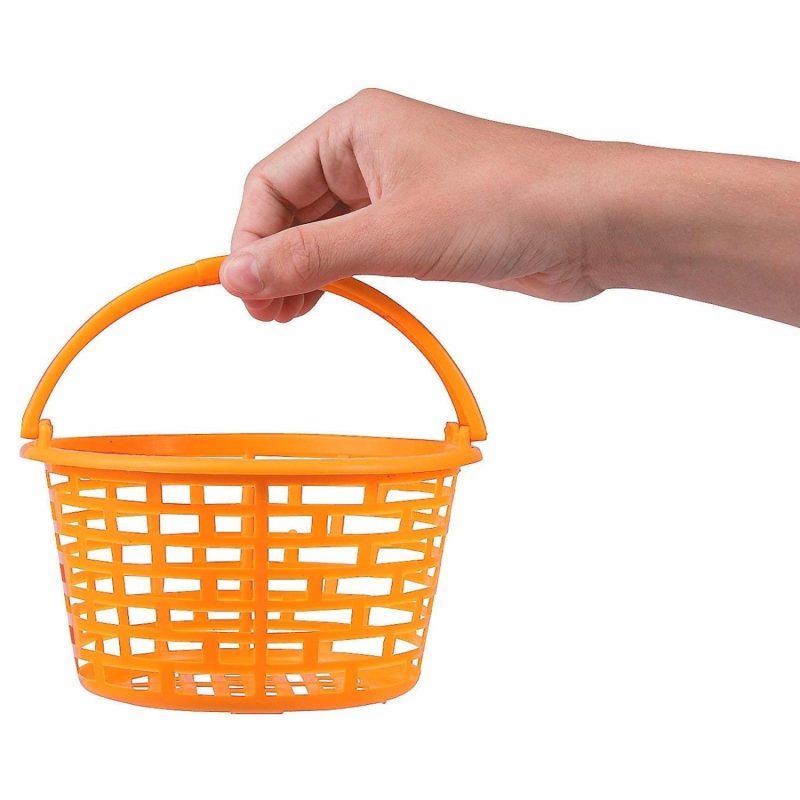 Buckets & Baskets | Coloured Plastic Baskets (Pack Of 12) Buckets & Baskets Buckets & Baskets