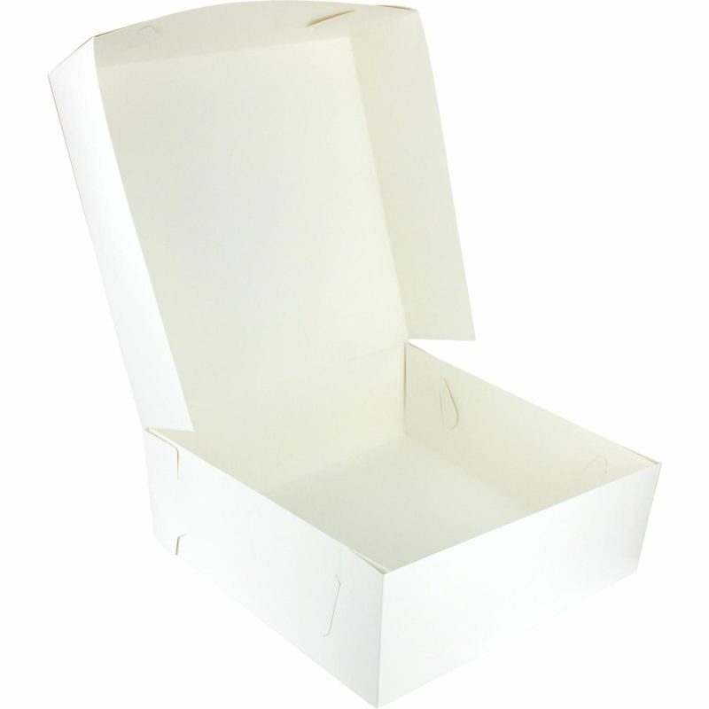 Cake Boards & Boxes | White Square Cardboard Cake Box 35Cm Baking & Cake Decorating Cake Boards & Boxes