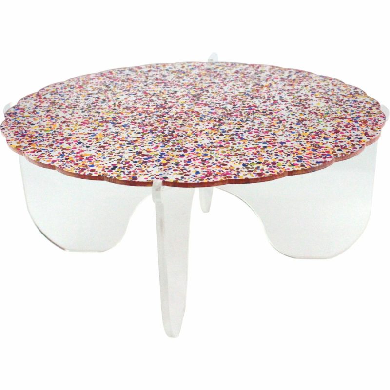 Cake Stands | Glitter Plateau Gateau Acrylic Cake Stand 27Cm Baking & Cake Decorating Cake Stands