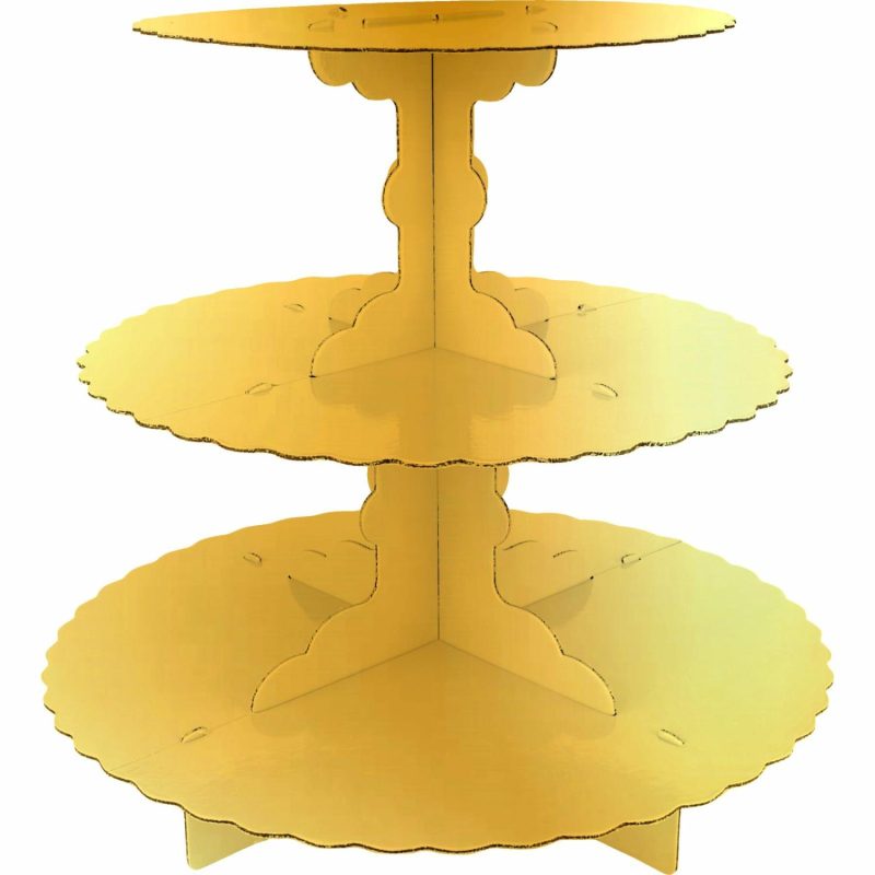 Cake Stands | Gold Cupcake Stand Baking & Cake Decorating Cake Stands