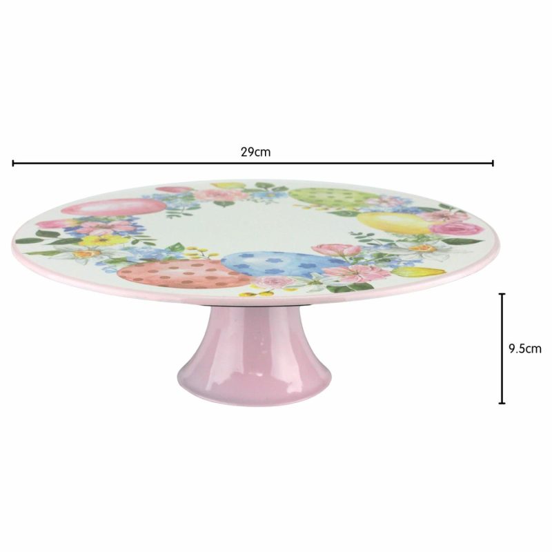 Cake Stands | Heritage Floral Easter Cake Stand Baking & Cake Decorating Cake Stands