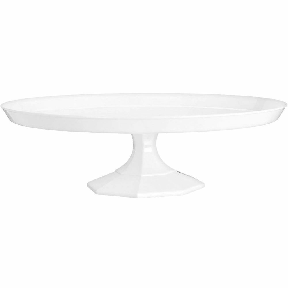 Cake Stands | Large White Plastic Cake Stand Baking & Cake Decorating Cake Stands