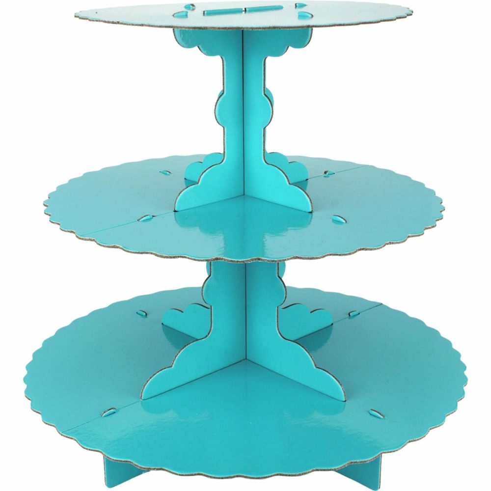 Cake Stands | Teal Cupcake Stand Baking & Cake Decorating Cake Stands