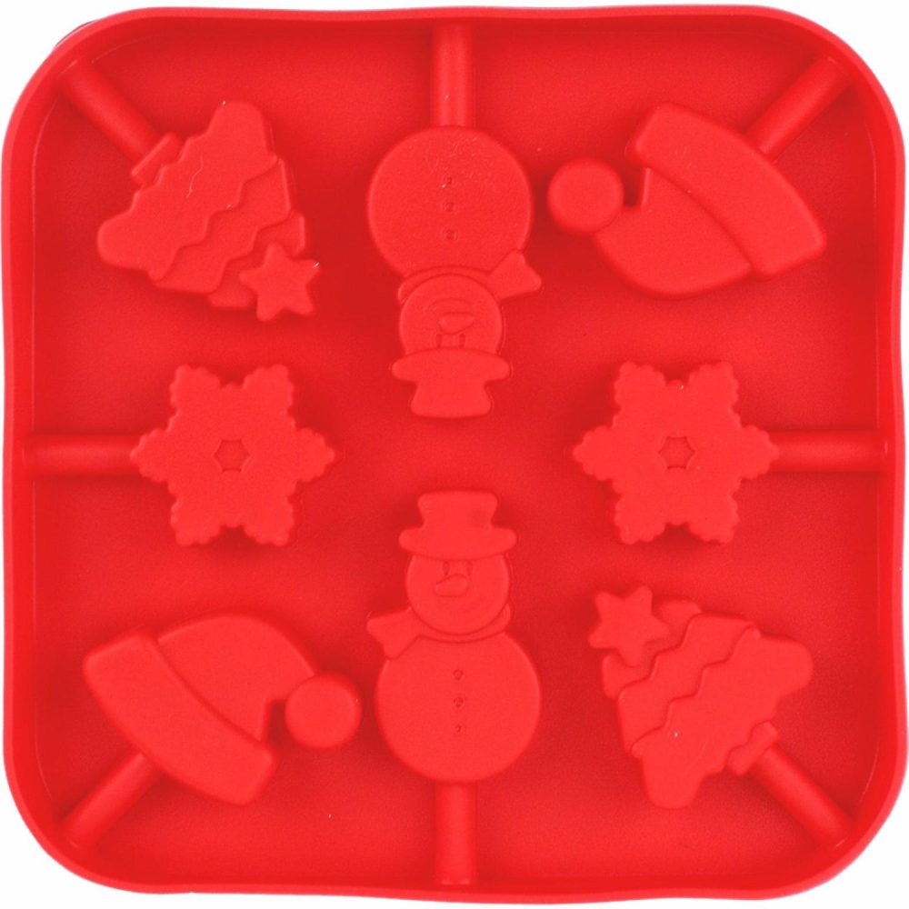 Chocolate Making | Christmas Silicone Mould (8 Pieces) Baking & Cake Decorating Chocolate Making