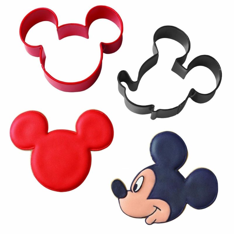 Cookie Cutters | Mickey Mouse Cookie Cutter Set Baking & Cake Decorating Cookie Cutters