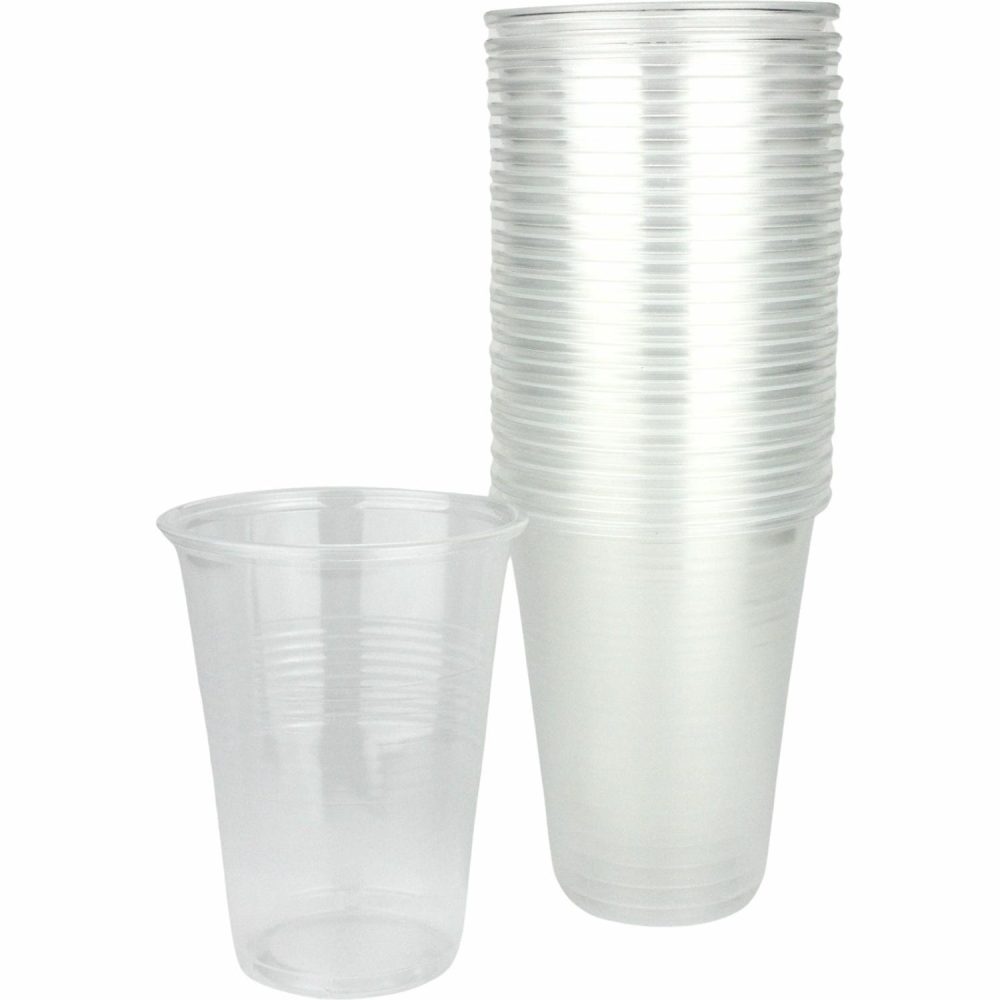 Cups & Glasses | Clear Plastic Cups 275Mls (Pack Of 25) Catering & Kitchen Cups & Glasses