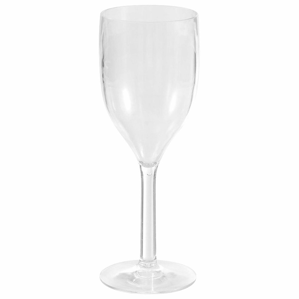 Cups & Glasses | Clear Plastic Wine Glass 390Ml Catering & Kitchen Cups & Glasses