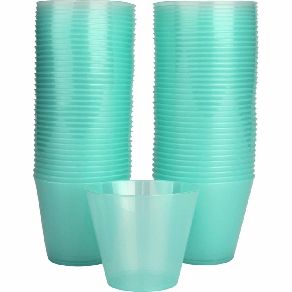 Cups & Glasses | Mint Green Plastic Tumbler Cups (Pack Of 72) Catering & Kitchen Cups & Glasses