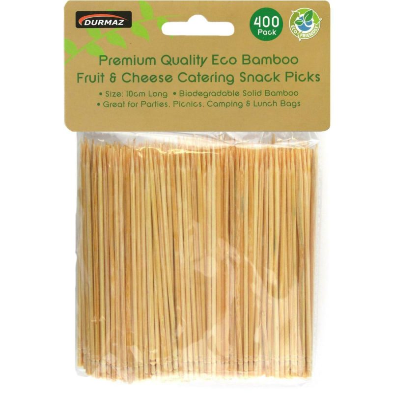 Cutlery & Utensils | Bamboo Cocktail Appetizer Picks (Bulk Pack Of 400) Catering & Kitchen Cutlery & Utensils