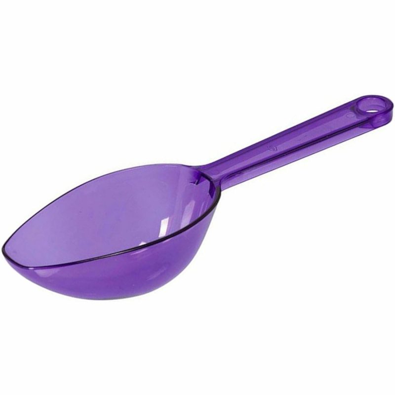 Cutlery & Utensils | Purple Plastic Lolly Scoop Catering & Kitchen Cutlery & Utensils