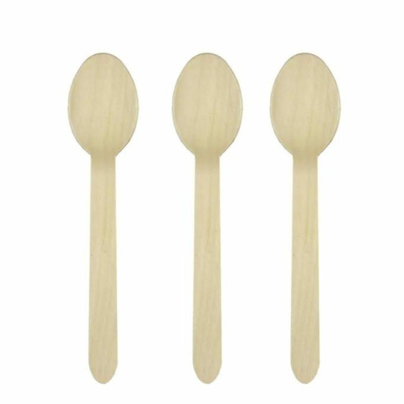 Cutlery & Utensils | Wooden Spoons (Pack Of 12) Catering & Kitchen Cutlery & Utensils