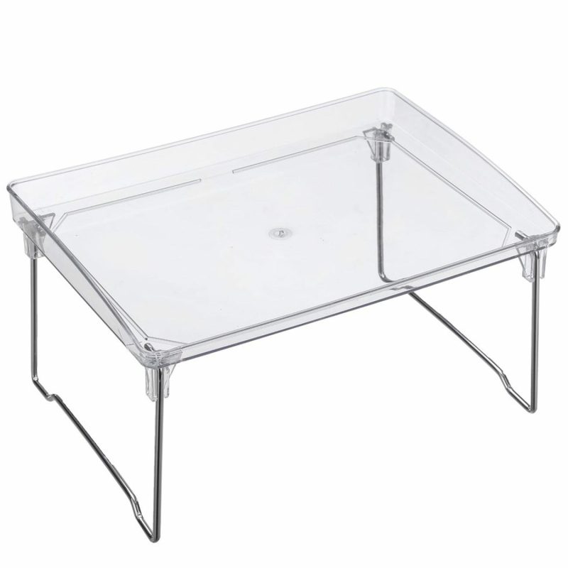 Dessert & Grazing Tables | Boxsweden Clear Plastic Kitchen Rack 31Cm X 22Cm X 16.5Cm Decor Dessert & Grazing Tables