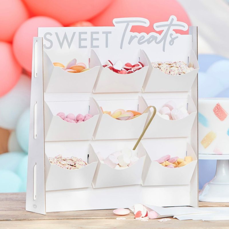 Dessert & Grazing Tables | Ginger Ray Sweet Treats Pick & Mix Treat Stand Decor Dessert & Grazing Tables