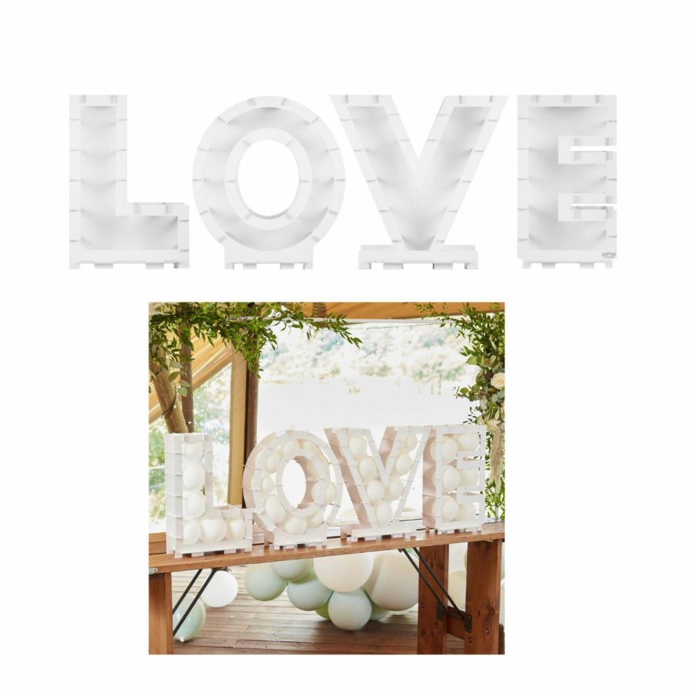 Displays & Stands | Ginger Ray Love Balloon Mosaic Frame Decor Displays & Stands