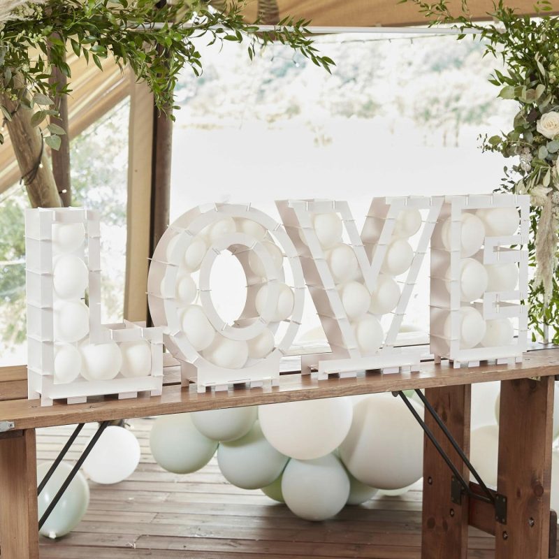 Displays & Stands | Ginger Ray Love Balloon Mosaic Frame Decor Displays & Stands