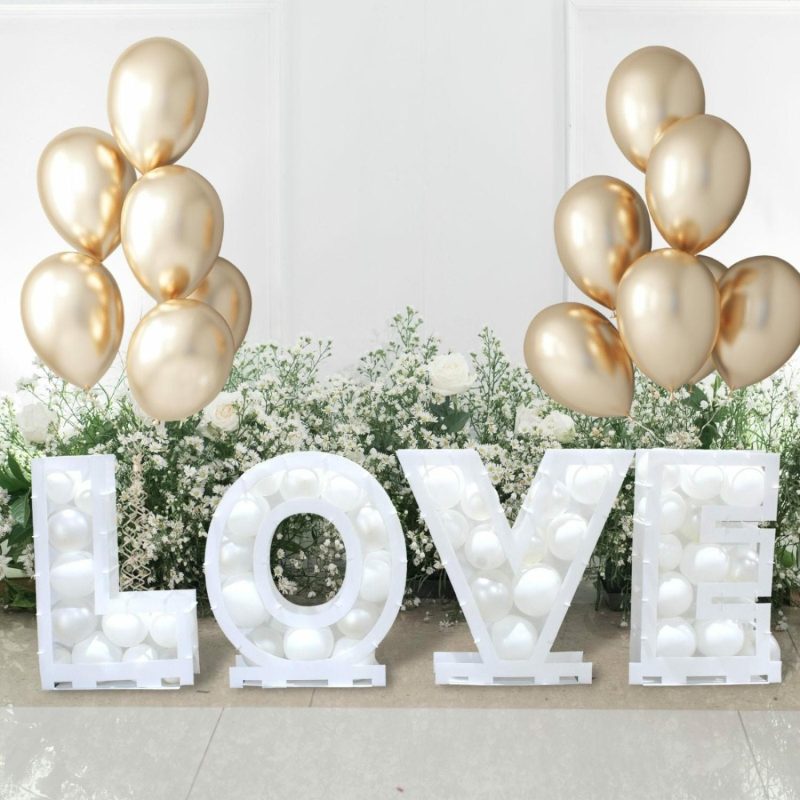 Displays & Stands | Love Balloon Mosaic Frame Decor Displays & Stands