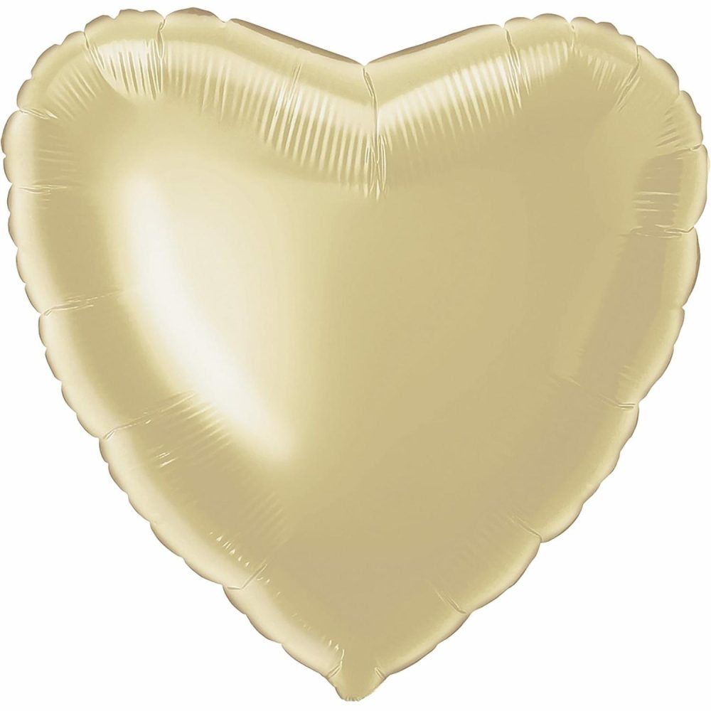 Foil Balloons | Heart Shaped Champagne Foil Balloon Balloons Foil Balloons