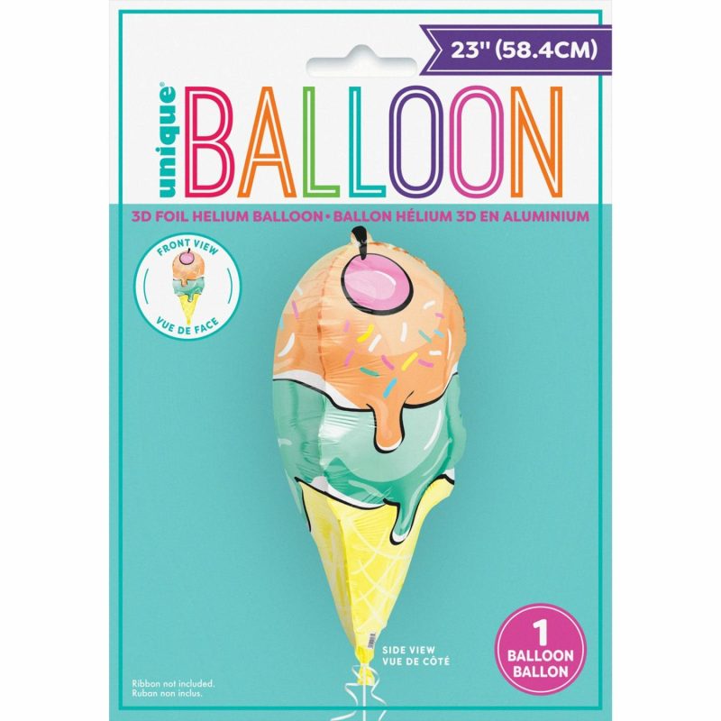 Foil Balloons | Rainbow Birthday Sweets 3D Helium Foil Balloon 58Cm Balloons Foil Balloons