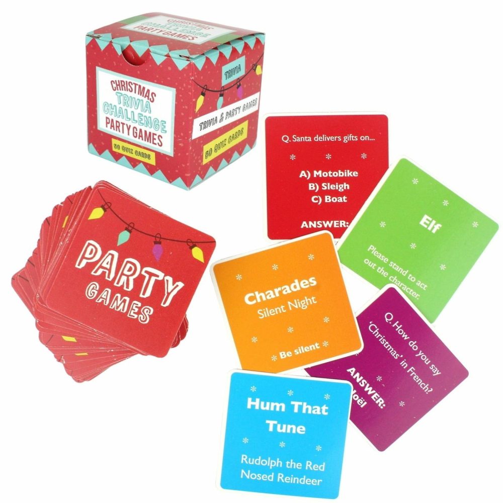 Games | Christmas Trivia Challenge Party Game Games Games