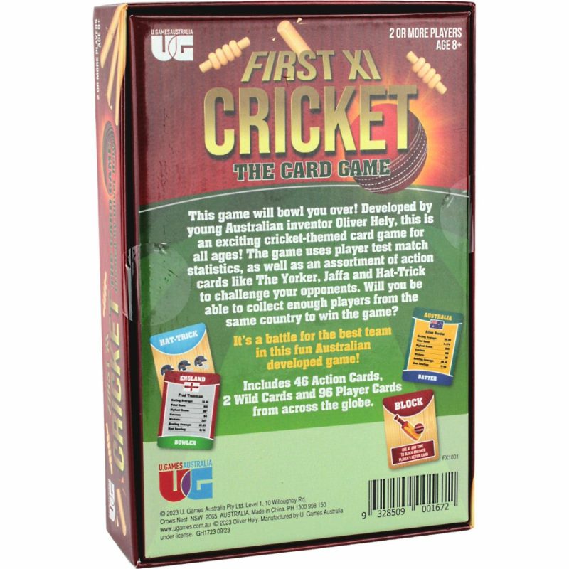 Games | First Xi Cricket Card Game Games Games