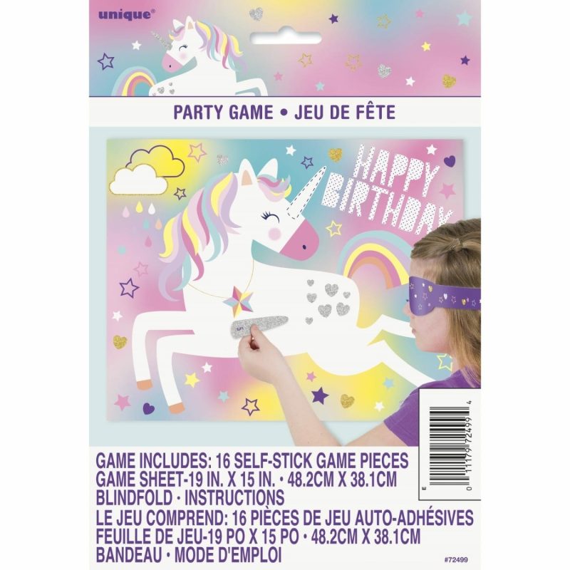 Games | Hip Hooray Unicorn Pin The Horn Party Game Games Games