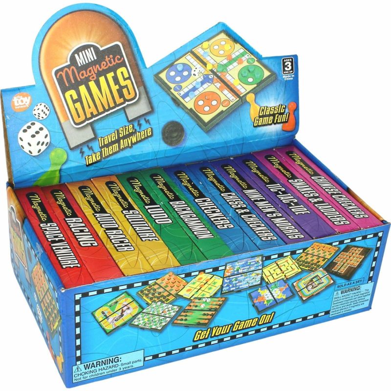 Games | Mini Magnetic Games (Box Of 12 Games) Games Games