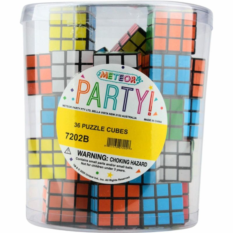 Games | Mini Puzzle Cubes (Pack Of 36) Games Games