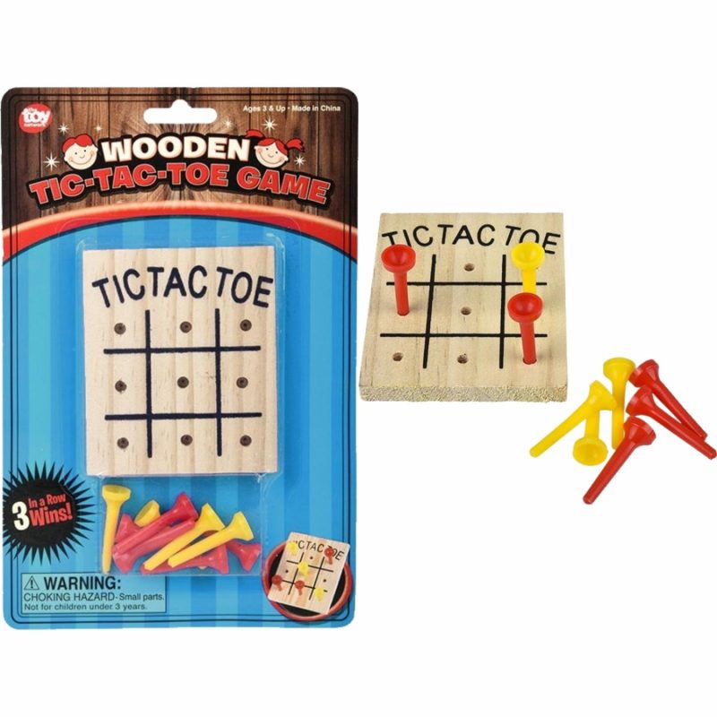 Games | Mini Wooden Tic Tac Toe Game Games Games