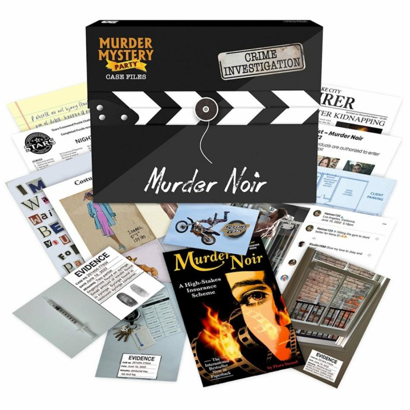 Games | Murder Mystery Party Case Files- Murder Noir Games Games