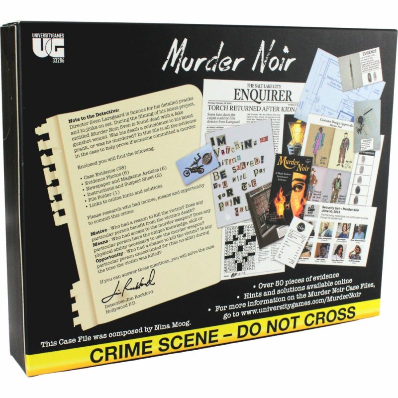 Games | Murder Mystery Party Case Files- Murder Noir Games Games