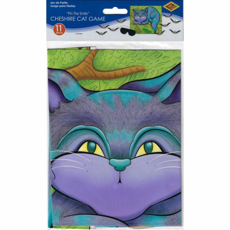 Games | Pin The Smile On The Cheshire Cat Party Game Games Games